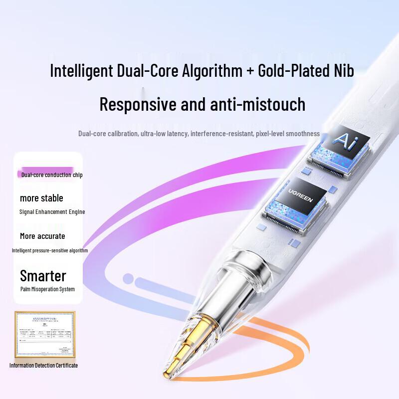 UGREEN Digital Display Magnetic Capacitive Stylus Pen for iPad
