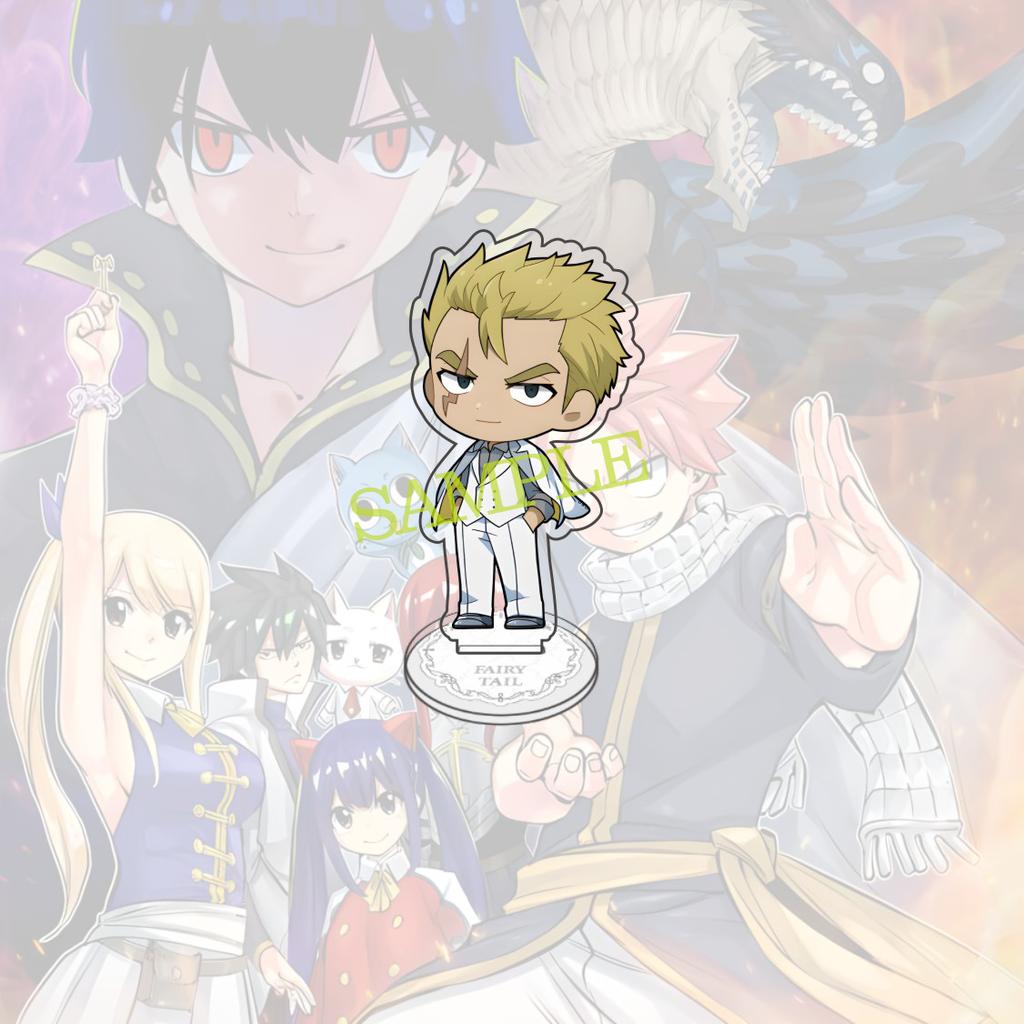 Аниме FAIRY TAIL 10 см Акриловая Нацу Хэппи KEAI Эльза Люси Жерар Мираджена Стоячая Модель Грей Настольное Украшение Подарок для Фаната