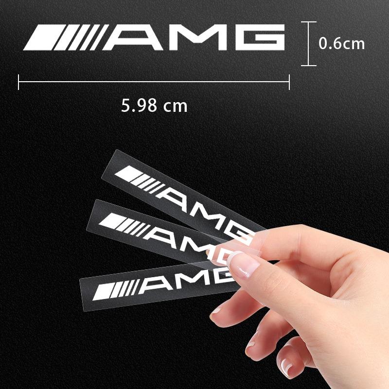 2/5/10 шт. Случайные наклейки для интерьера автомобиля Эмблема на рулевое колесо Стайлинг Для Mercedes Benz AMG GLE GLS GLC CLA GLB ML W204 W206 W205 W212 W203