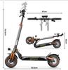 CIRCOOTER M2 ABE Multi-Terrain Tires Adult Electric Scooter 500W Motor 48V12Ah Battery City Commuting Folding EScooter APP Control