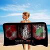 1pc Classic A-Attack O-On T-Titan Microfiber Beach Towel Absorbent Quick Dry Soft Yoga Swimming Resort Mountain Climbing Towel