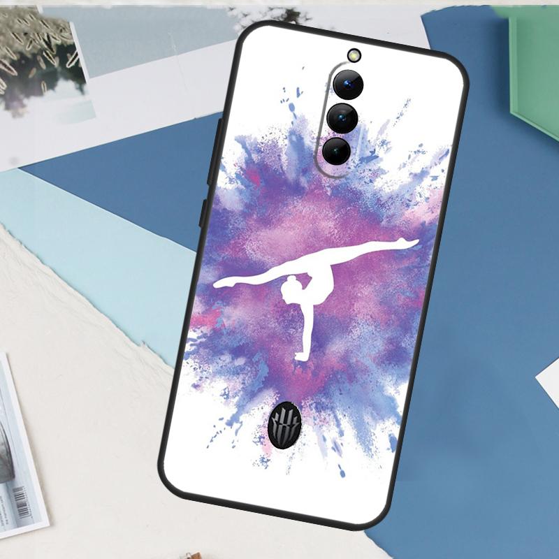 Gymnastics Oil Painting For Nubia Red Magic 10 9 8 Pro Plus 6 7 Pro 6S 7S 5G 6R Case For RedMagic 8S 9S Pro Plus