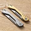 Stainless Steel Folding Knife with Replaceable Blades Portable Mini Machinery Utility Knife Sharp Kitchen Knife Kitchen Supplies