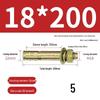 Zinc-Plated Expansion Bolts Set: Cantonese Pull-Out & Explosion-Proof Tubes - Sizes M6, M8, M10