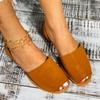 Модные женские сандалии большого размера сандалии на плоской подошве для лета обувь женская обувь без застежек на плоской подошве сандалии женские летние туфли женские нескользящие