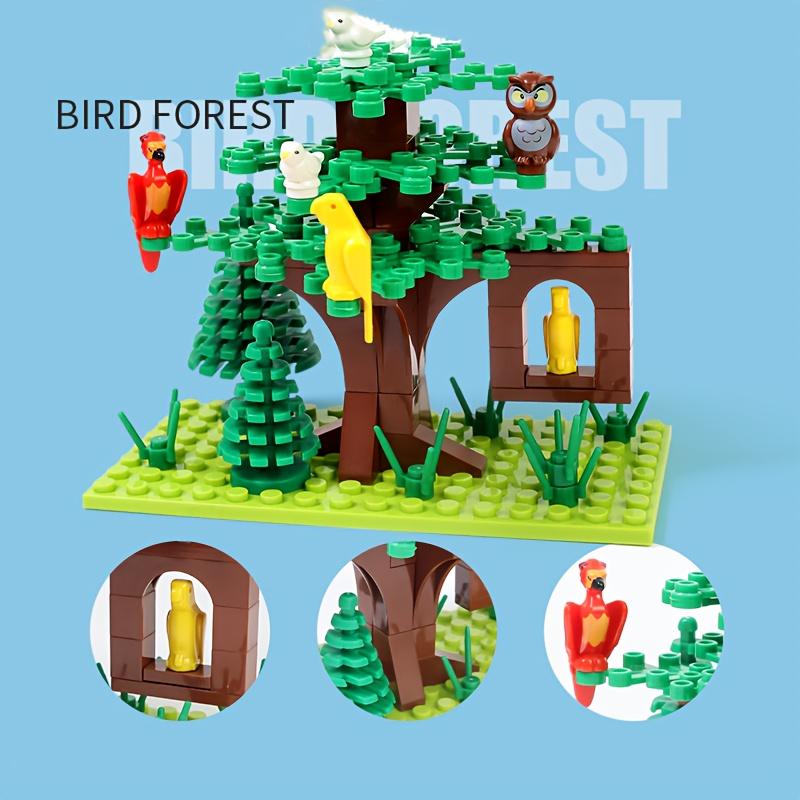 Moc природа животное строительные блоки игрушки: Сделай сам креативные наборы моделей сцен, подарок на Хэллоуин/Рождество/день рождения