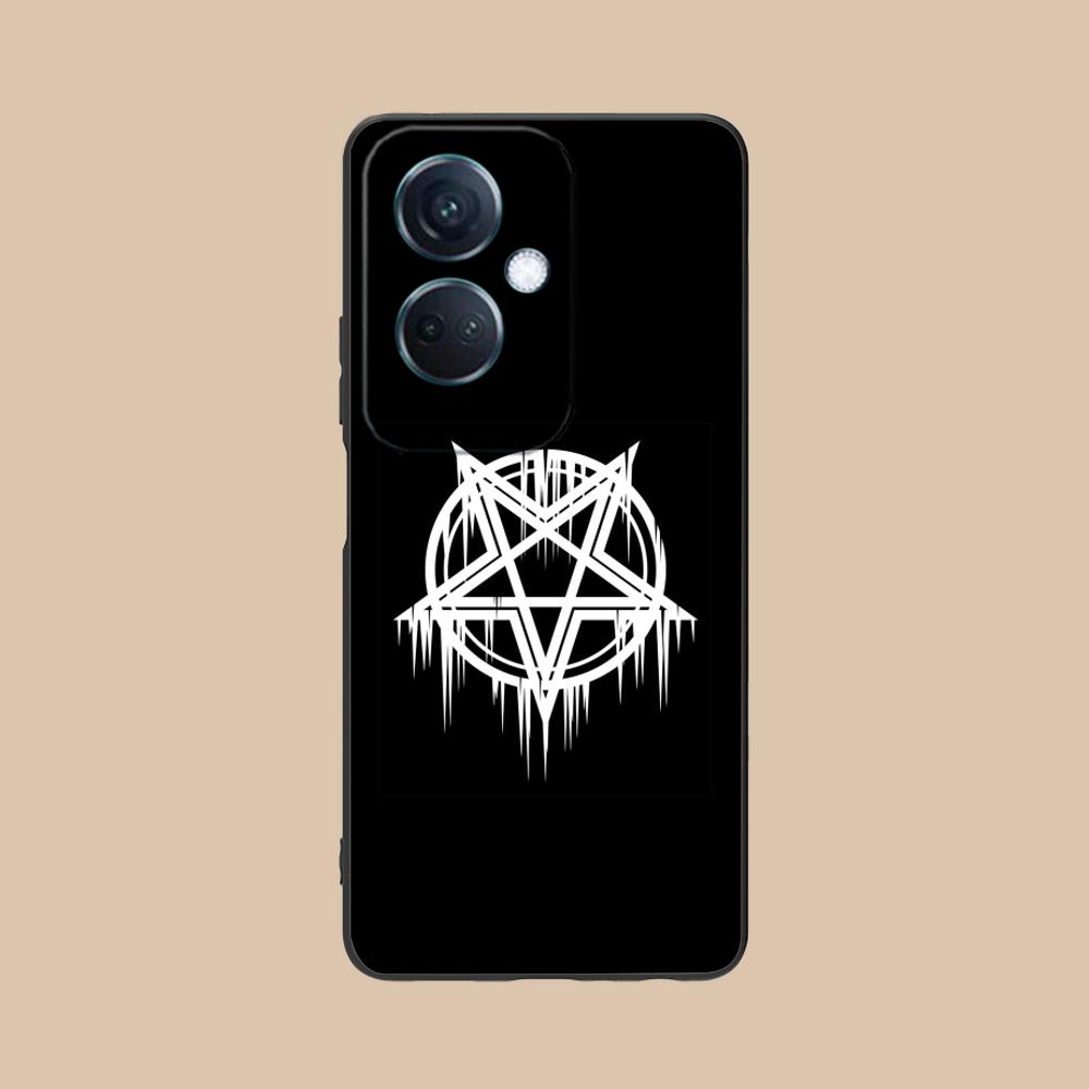 Aesthetic Pentagram Phone Case for OPPO Find X9 X8 X7 X6 X5 X3 X2 Plus s Pro Ultra Lite Soft TPU Shockproof Cover