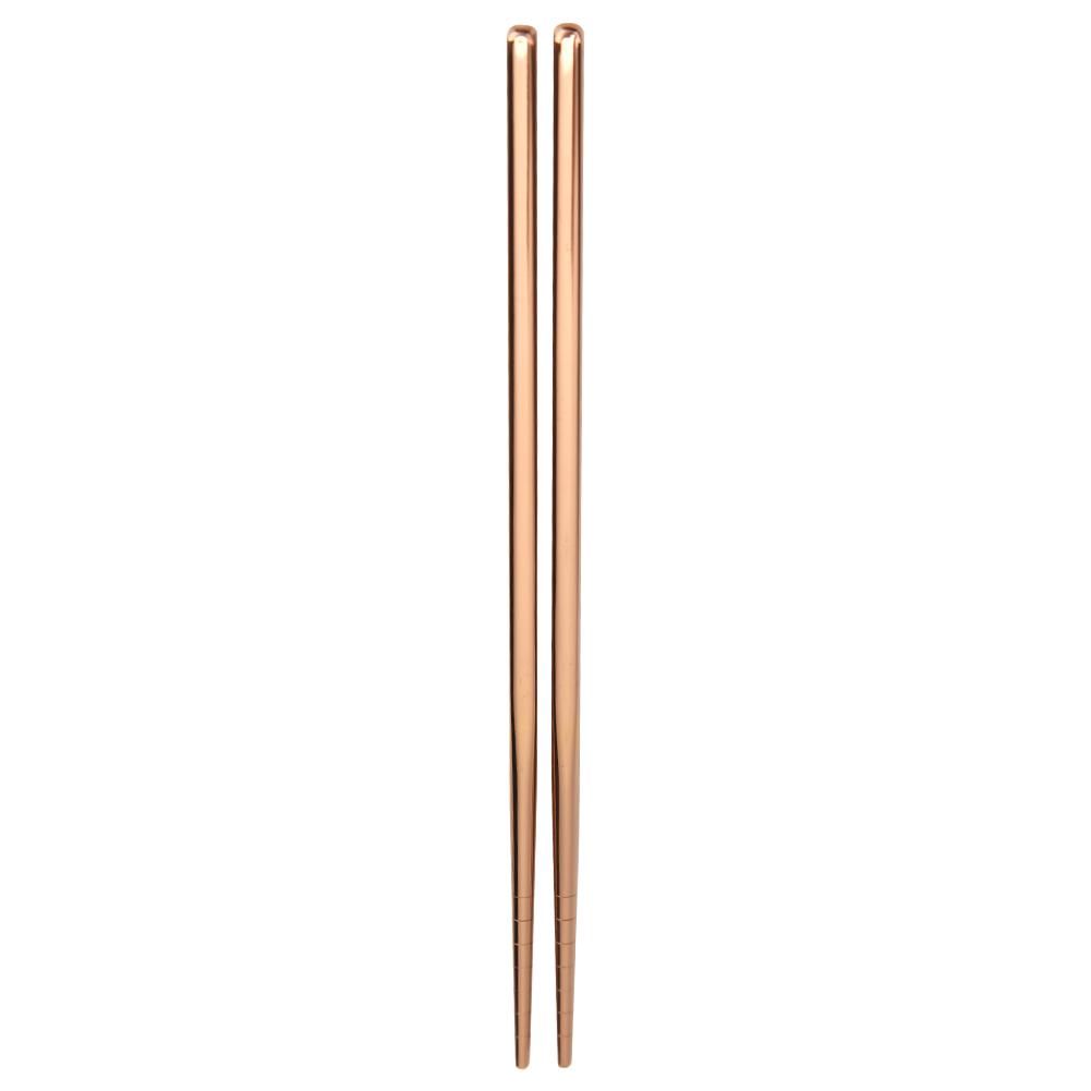 Stainless Steel Chopsticks Portable Non-slip Environmental Protection Food Sticks Kitchen Dining Tableware Accessories