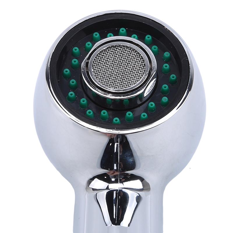 Гальванический домашний смеситель для раковины с распылителем, хромированный распылитель для душа, аксессуары для ванной комнаты