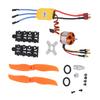 RC Motor ESC Propeller Kit 2212 6T 2200KV Brushless Motor 30A ESC Accessory Kit for F450 550 Quadcopter