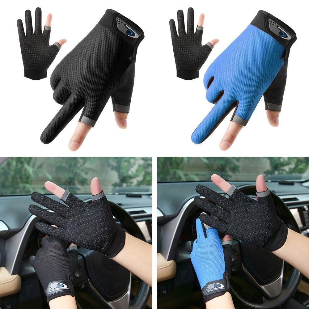 Sports Fitness Touchscreen Half-finger Mitte Cycling Gloves Driving Fishing Mitte Fishing Gloves