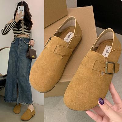 Модные классические тапочки-сабо из пробки для женщин и мужчин, мягкие стельки, замшевые сандалии с поддержкой свода стопы, модная пляжная обувь, домашние мюли