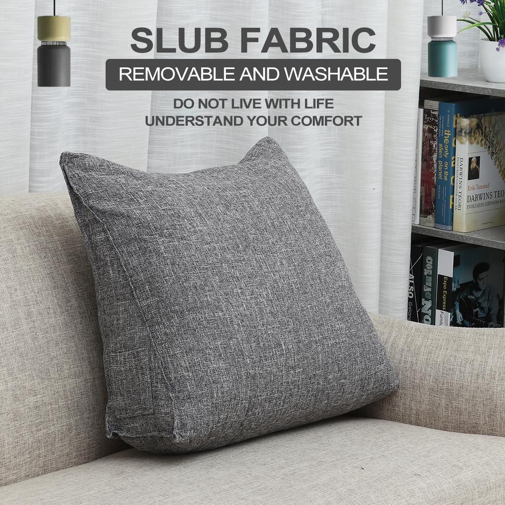 Треугольная подушка, подушка для стула, дивана, подушка для отдыха, поддержка шеи, спины, клиновая подушка, съемная подушка для домашнего офиса, AU