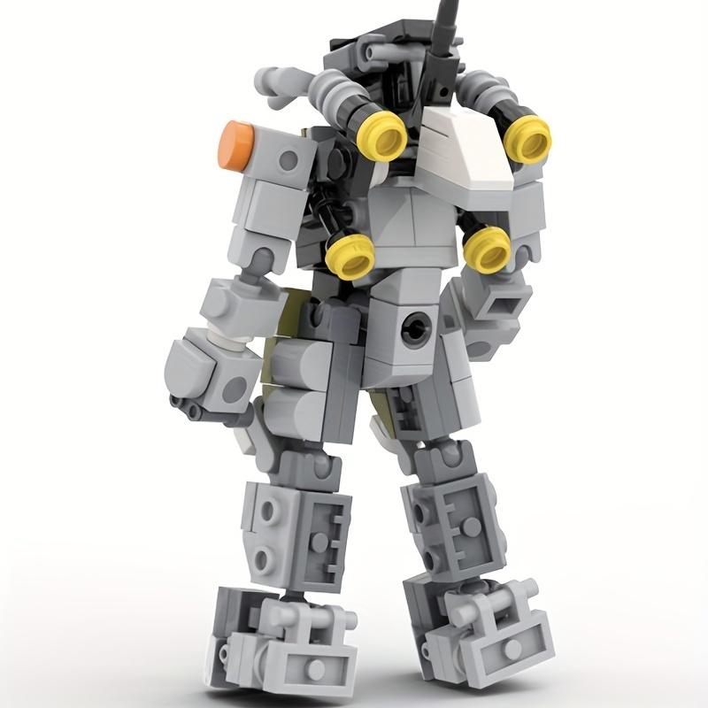 MOC Robot Building Kit Armor Action Figure Building Model Toy Collectible Toy For Kids Adults Christmas Birthdays Gift