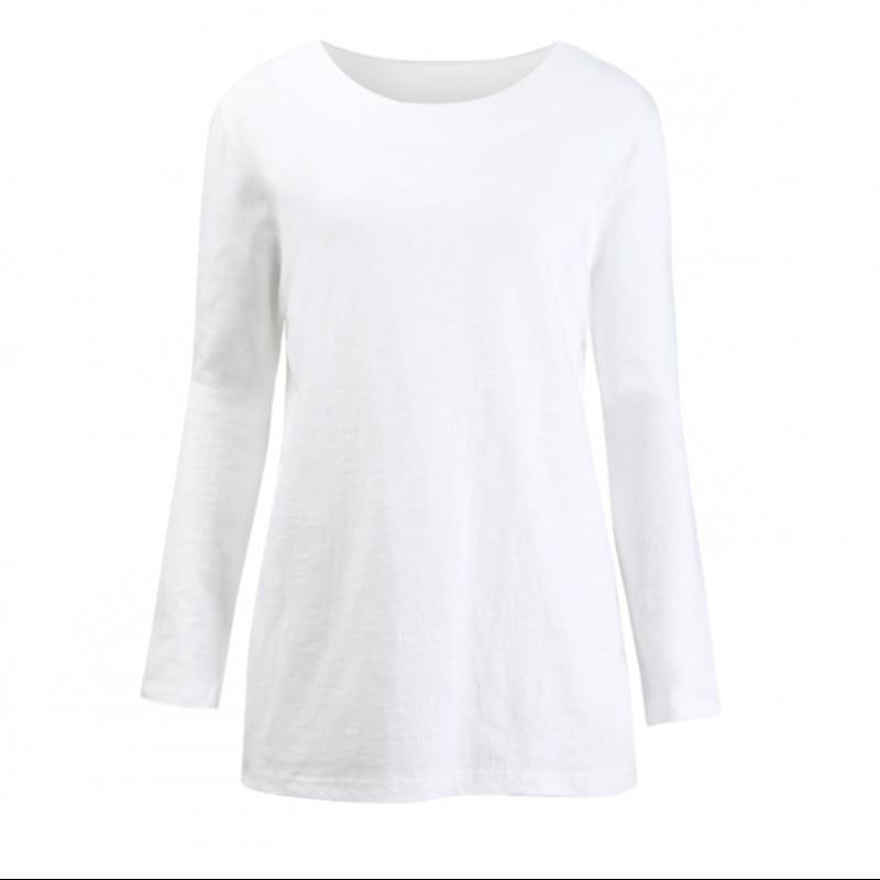 Shop Women Slab Spring Round Neck Plain T shirT Dai Wsh 1001 Pink