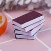 4Pcs/Set 1/12 Dollhouse Miniature Mini Books Model Furniture Accessories