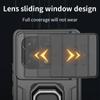 Для POCO F6 Pro 5G Чехол для POCO X6 Pro Чехол 6,67 дюйма Объектив Раздвижное Окно Защитная Броня Ударопрочный Держатель Магнитный Бампер