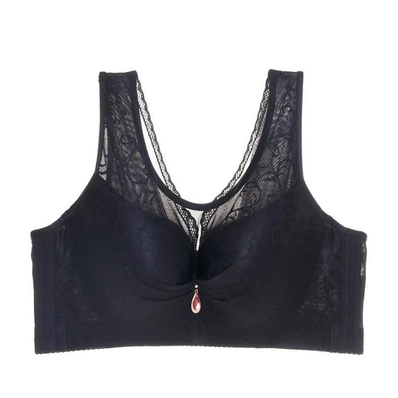 Push Up Padded Bras for Women Lace Plus Size Bra Add Two Cup Underwire Brassiere A B C Cup