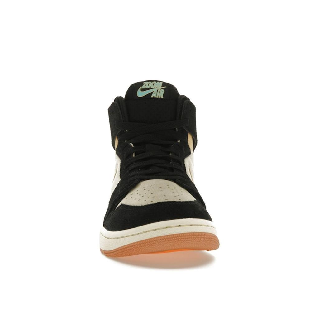 Мужские кроссовки Air Jordan 1 High Zoom Comfort 2 Muslin Vivid Orange Cream Celestial-Gold Black DV1307-100