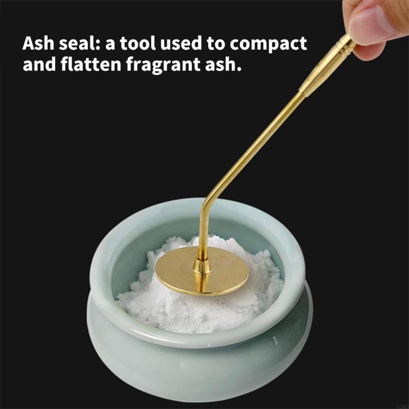 62KD Наборы для самостоятельного изготовления благовоний 4 шт. Латунный инструмент для благовоний для медитаций Аксессуары