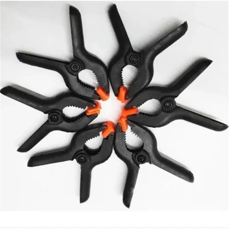 5/20PCS 2inch Adjustable Plastic Spring Clamps for Woodworking Tools Wood Working Tools Carpentry Clamps Ferramentas Outils