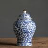 Chinese Ceramic Ginger Jar Decorative Flower Vase Traditional Porcelain Jar