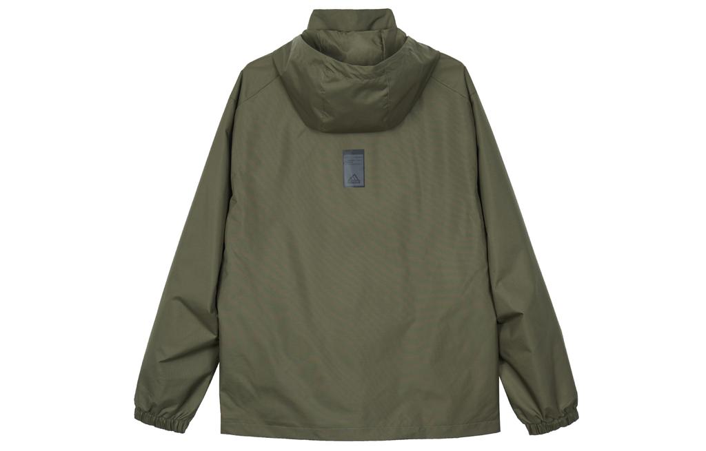 Adidas URBAN OUTDOOR Jackets Men's Strata Olive Green Hooded Moderate
