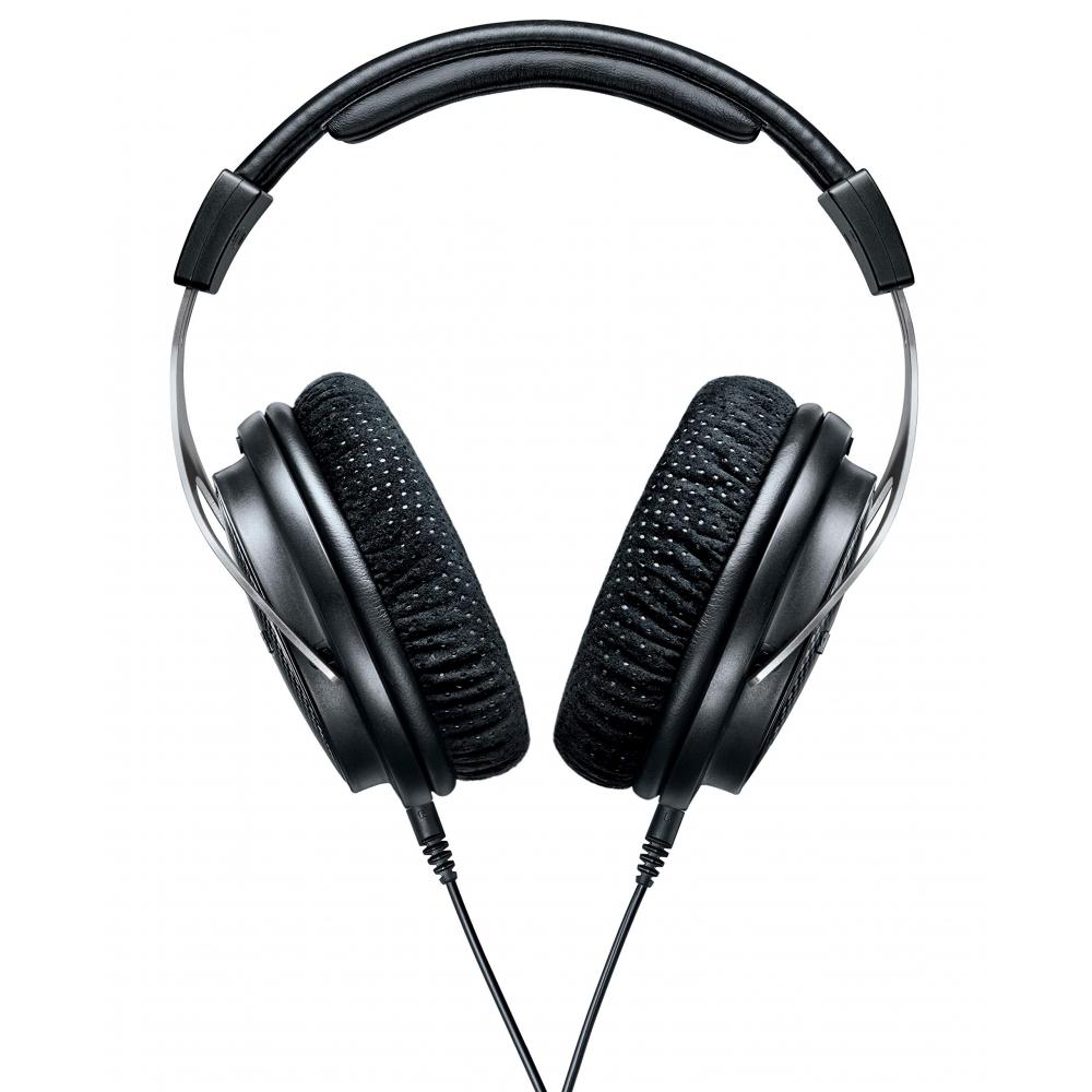 Shure Premium Studio Headphones SRH1540-BK-A Black Sealed Wired Cable Detachable Music Production Monitoring Monitor Studio Professional Specification