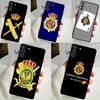 Чехол с логотипом Национальной полиции Испании для Samsung Galaxy S24 Ultra S22 Plus S20 S21 FE S8 S9 S10 Note 10 20 S23 Ultra
