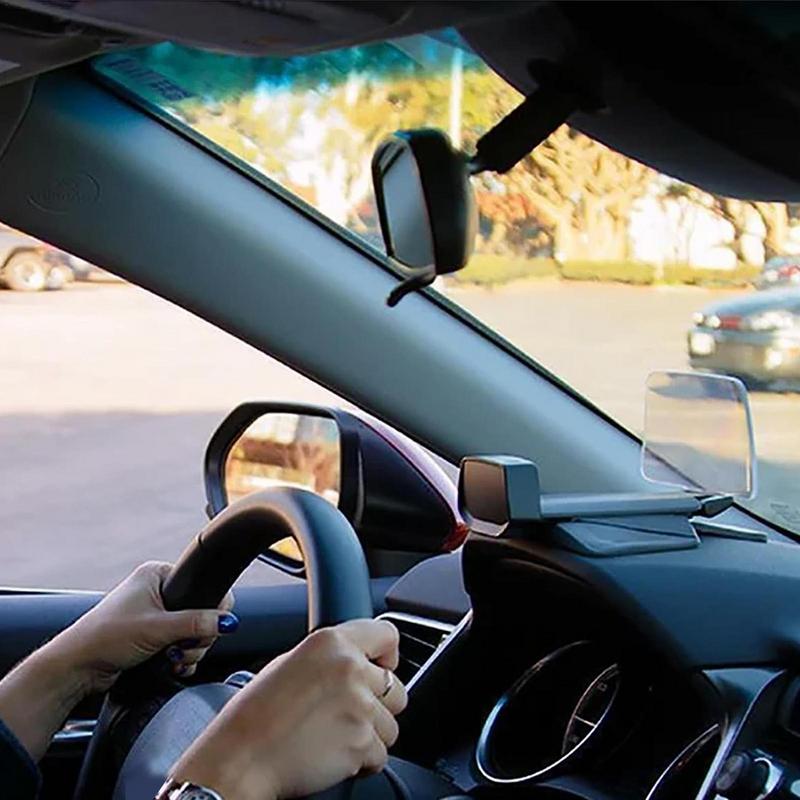 Автомобильный проекционный дисплей HUD проекционный дисплей для автомобиля Регулируемый угол Беспроводная зарядка Регулируемая подставка для дисплея Портативный