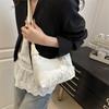 Hand Carrying New Chinese Style Underarm Bag Women's 2025 Spring Niche Design One Shoulder Crossbody Women's Pillow Bag