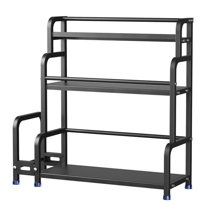 Вместительная кухонная стойка для хранения приправ, настольные многофункциональные держатели для приправ и кухонной утвари