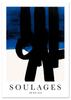 Poster Abstraction Soulages