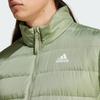 Adidas Essentials Light Down Jacket (IX8912) зимняя куртка зеленая