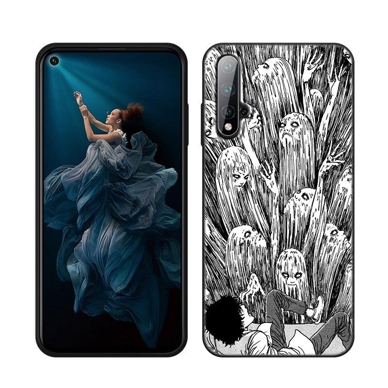 Чехол для телефона Junji Ito Terror Horror Anime для Huawei Honor 60 50 Mate 40 30 20 10 Lite Nova 9 8 Pro 7 SE Y60 30S 8i 7i 5T