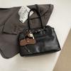Ретро сумка женская большой вместимости 2025 новая осенне-зимняя универсальная повседневная сумка через плечо простая рабочая сумка-тоут для поездок