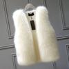 Fur Vest Women Autumn and Winter Thick Cotton Fox Fur Vest Coat Temperament Fashion Fur All-match Vest