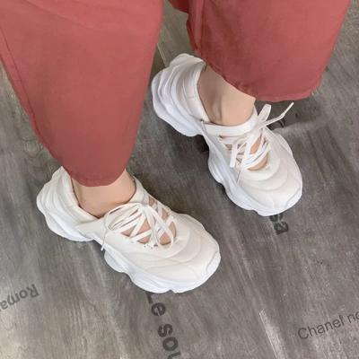 Модная женская обувь 2024 Трендовая спортивная обувь Модная повседневная обувь на толстой подошве Удобная обувь для ходьбы Универсальная женская обувь для улицы