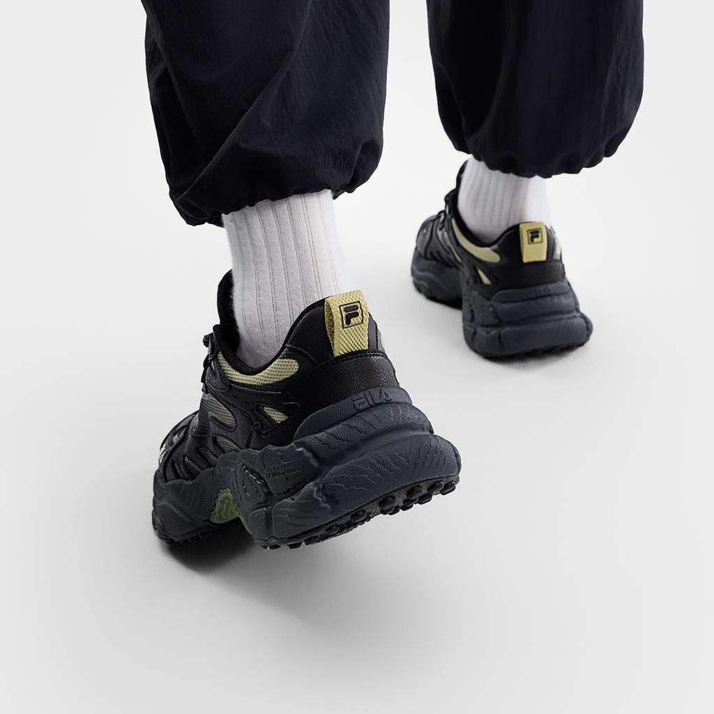 Fila Папоротник Модная Личность Классический Ретро Спортивный Повседневный Удобный Толстая Подошва Прочный Дышащий Легкий Низкий Верх Папины Кроссовки F12M622118FFB