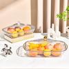 Transparent Serving Platter Nordic Snack Serving Tray Creative Appetizer Tray  Living Room