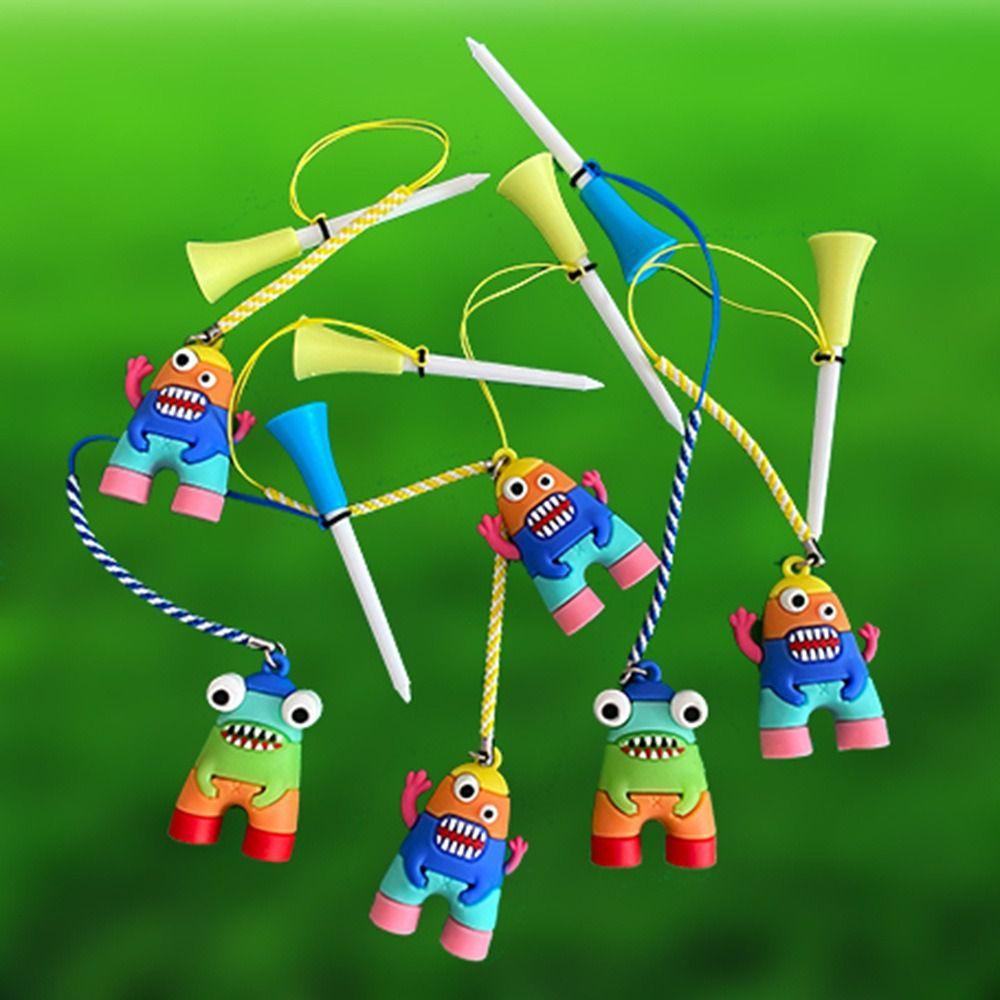 Astronaut Golf Ball Tees Cartoon Golf Ball Holder Golf Rubber Tees Golf Enthusiasts