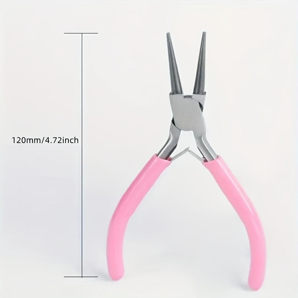 9 шт. мини-плоскогубцы для ювелирных изделий, круглые изогнутые наконечники игл, набор инструментов для DIY, подходящий для изготовления и ремонта ювелирных изделий, кусачки, круглогубцы,