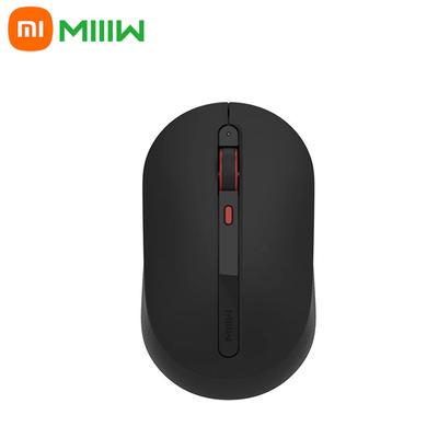 Xiaomi Беспроводная бесшумная мышь MIIIW USB 2,4 ГГц, кнопка отключения звука, 3 шестерни, регулировка разрешения, оптическая для ноутбука, ноутбука, офисных игр