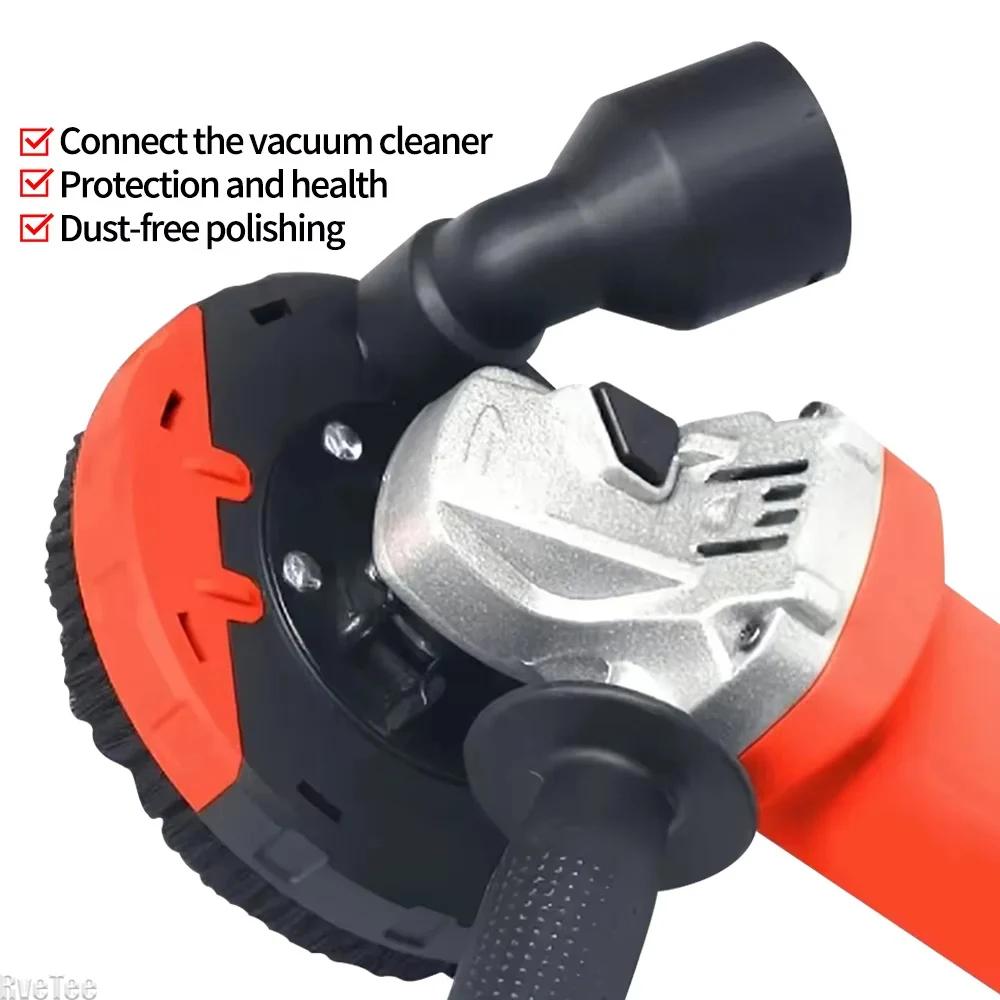 Пылезащитный кожух для угловой шлифмашины, кожух для угловой шлифмашины, кожух для шлифовки поверхности, кожух для резки, кожух для сбора пыли для бетона и камня