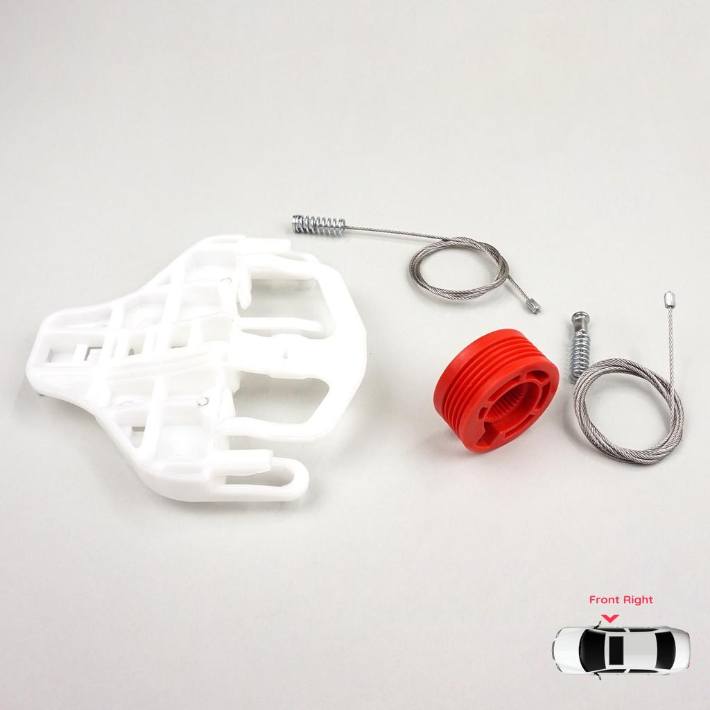 BWR5357 Electric Power Window Lifter Regulator Repair Set Front Right Door for Dodge Nitro 2006-2012 68004820AA