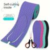 Обрезаемые Мягкие Удобные Амортизирующие Универсальные Стельки для Обуви для Спорта и Повседневного Использования