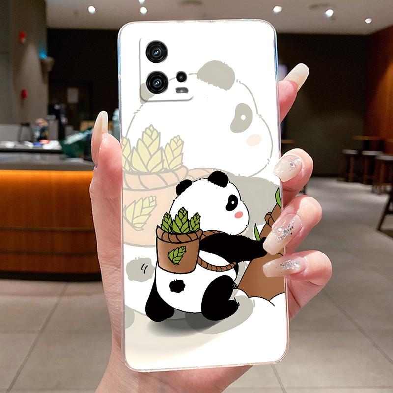 For Cover Motorola Moto G72 Case G 72 Flower design Clear Soft Silicone Back Funda Bumper For Moto G72 MotoG72 Phone Cases Coque