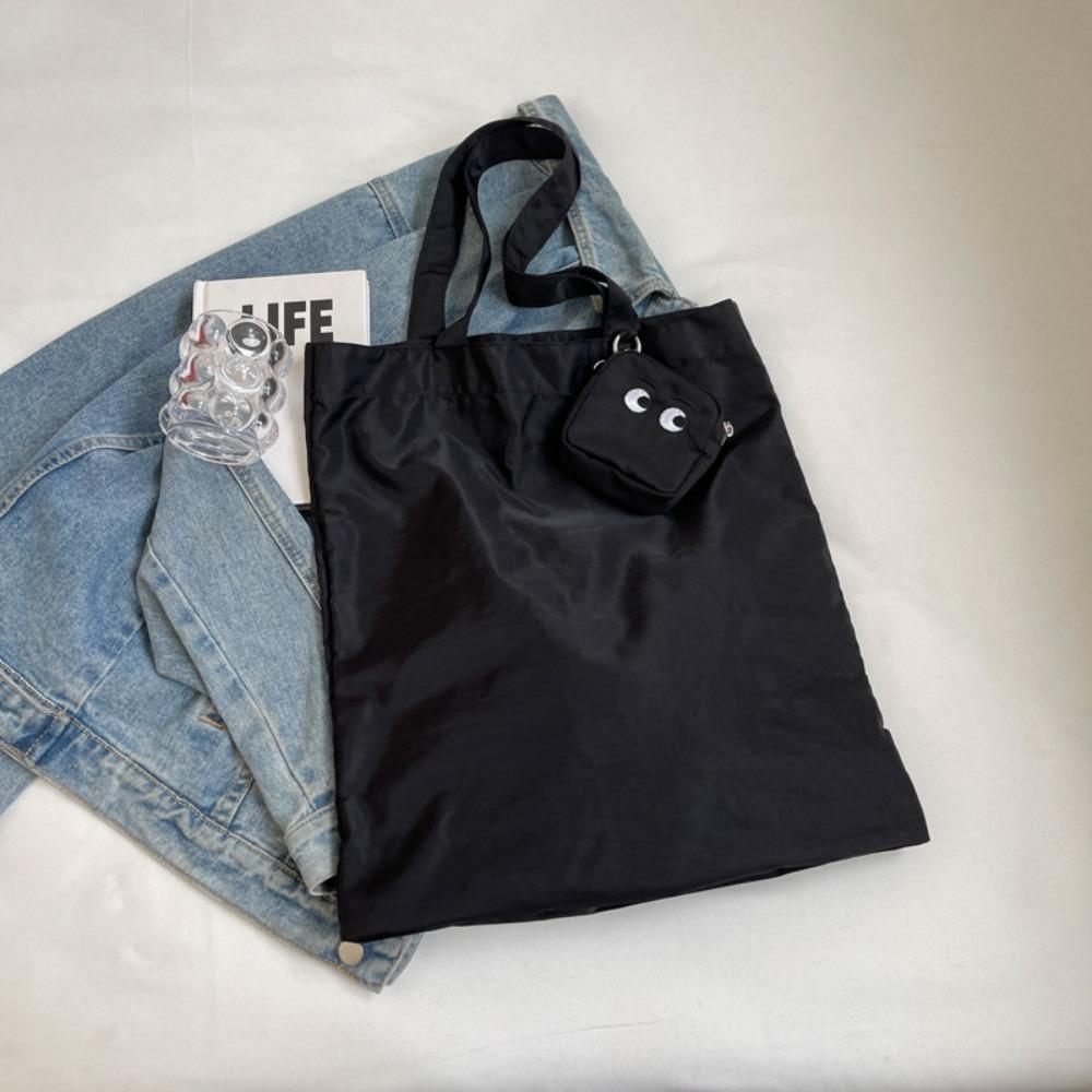 Кошелек для монет «Большой глаз», Складная сумка через плечо, Сумка для покупок, Красочная сумочка, Студенты