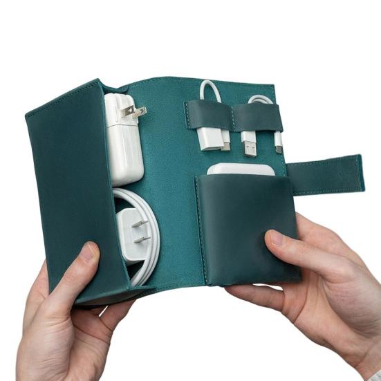 Сумка для хранения кабеля передачи данных, чехол для наушников с несколькими карманами, водонепроницаемая, износостойкая, многофункциональная сумка для хранения