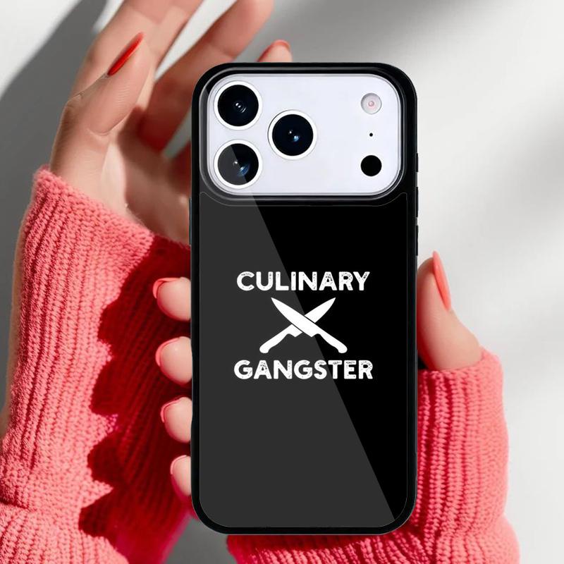Cooking Chef Knives soft Phone Case for iPhone 17 16 15 14 13 Pro Max Back Cover for 12 11 Pro Coque